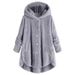 Women's Clothing fashion pleated printed lapel long sleeved shirt two piece suit_ecoleips.com