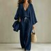 Women's 3-Piece Loungewear Set: Long Sleeve Cardigan, Sleeveless Tank Top And Wide-Leg Pants Breathable Linen-Like Casual Outfit For Spring And Summer_ecoleips.com