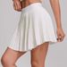Women's Summer Casual Mini Skirt With Pockets Breathable Pleated Sportswear Outdoor Tennis Straps Lining Fitness Clothing_ecoleips.com