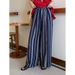 Women's Clothing Retro Printed Wide Leg Pants New Summer Lazy Style Linen Casual Pants_ecoleips.com