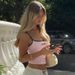 Women's Strapless One-Shoulder Camisole Slim Fit Tank Top Printed European American Style Hot Girl Fashion_ecoleips.com