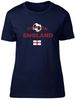 Women's T-Shirts Womens T Shirt England Football Come On Sports Ladies Tee Gift_ecoleips.com