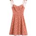 2024 Summer New Women's European And American Resort Style Casual Strap Short Skirt Floral Ruched Camisole Dress_ecoleips.com