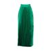 Women's Clothing Large Size Women's Wear High Waist Temperament Elegant Fashion Large Swing A Line Skirt Half length Skirt Pleated Skirt_ecoleips.com