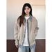 American Style Cleanfit Two Piece Lapel Jacket For Women's Spring And Autumn 2025 New Loose Trendy Top_ecoleips.com