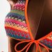 Red Ethnic Print Bikini Set Women's Sexy Two-Piece Swimsuit Bohemian Beach And Resort Wear Clothing_ecoleips.com