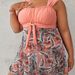 Women's Clothing Large Size Tight Backless Belly Covering Slim Conservative Skirt Style One Piece Swimsuit Suit For Women_ecoleips.com