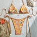 New Women's Printed Bikini Set Strappy Two Piece Swimsuit Quality Swimwear_ecoleips.com