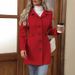 Long Winter Coat With Flared Collar And Buttoned Design, Crafted From Premium Woolen Fabric For A Sophisticated And Tail_ecoleips.com
