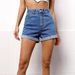 Women's Loose Wide Leg Pants Denim Shorts Style Spring Summer NewClothing_ecoleips.com