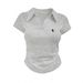 Slim Fit Polo Shirt Short Sleeve Breathable Stylish Embroidered Knight Design for Men And Women_ecoleips.com