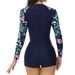 Aria Basics 2025 European And American Cross-border New Swimwear For Women, Bikini, Long-sleeve, Boxer-style Diving Su, Surfing_ecoleips.com