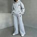 print hoodie and sweatshirt set wide leg straight leg pants hot selling1_ecoleips.com