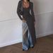 Women's Fashion Rib-Knit Long Sleeve T-Shirt Slim Fit Round Neck Casual Stretch Top For Daily Wear_ecoleips.com