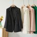 Women's Clothing Small Suit Women's Coat Jacket Spring And Autumn New Style Fashion Loose Enlarged_ecoleips.com
