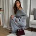 TARUXY Knitted Off-Shoulder Long-Sleeved Dress Women's Elegant Sexy Slim High Waist Backless Dress Autumn New High Waist Dress_ecoleips.com
