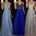 Women's Clothing Sexy Solid Color Embroidered Sequin Dress_ecoleips.com