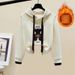 Fleece-Lined Hoodie & Stretch Jeans Set – Embroidered Winter Outfit For Men & Women (S-2XL, Cozy Two-Piece, Unisex Streetwear)_ecoleips.com