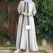 Women's Loose Fitting Muslim Style Dress - Modest Fashion Clothing for Muslim Women_ecoleips.com
