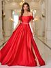Women's clothing fashion solid color temperament elegant tube top wedding toast dress evening dress _ecoleips.com