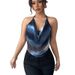 Women's Clothing Summer Sexy Suspenders Mesh Halter Neck Small Vest Women_ecoleips.com