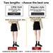 Women's Summer Black Suit 2024 New High-waisted Bodycon Slimming A-line Half Skirt_ecoleips.com