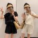 Women's European Style Casual Two-Piece Suit Slimming Lace Short-Sleeved Top And Shorts Unique Design_ecoleips.com
