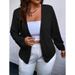 V 22271 Commute Suit Jacket Red Commuting Blazer European And American Cross-Border_ecoleips.com