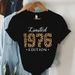 Women’s Retro Shirts Graphic 1976 Shirts Design Fashion Trend Tee Y2k Clothing 50th Birthday Gift For Women T Shirts Tops Female_ecoleips.com