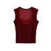 French-style Retro Square-neck Sleeveless Camisole Women, Niche Style Trendy Girls, Suitable Outerwear Or Layering,_ecoleips.com