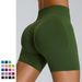 Women's Clothing Seamless Yoga Shorts Women's Three Point High Waist Peach Sports Pants Nude Quick Drying Fitness Yoga Clothes_ecoleips.com