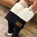 Women's High Waist Fleece Lined Leggings - Warm Winter Tights With Stretchy Fit, Slimming & Comfortable For Casual & Work_ecoleips.com