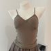 Women's Clothing Ruffled V Neck Camisole Top For Summer Wear Trendy Inner Sleeveless T Shirt Lace Slim Fit Bottoming Top_ecoleips.com
