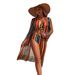 Women's Striped Three Piece Set Cover-Up Swimsuit Fashion Bikini_ecoleips.com