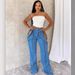 Women's High-Waist Button-Fly Jeans | Streetwear Denim Pants | Comfortable & Stylish | Plus Size Available_ecoleips.com