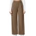 Elegant High-Waisted Straight Leg Pants For Women – Stretchy Office & Casual Trousers, Lightweight Breathable Fabric, Comfort Fit_ecoleips.com