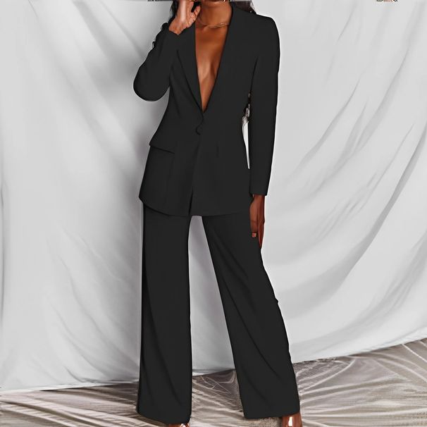 2024 Overseas Best-selling New Women's Fashion Professional Casual Two-piece Suits On In Europe And America_ecoleips.com