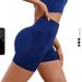 Women's Clothing Seamless Hip-lifting Yoga Pants High Waist Running Quick-drying Riding Fitness Outdoor Sports Three-point Shorts_ecoleips.com