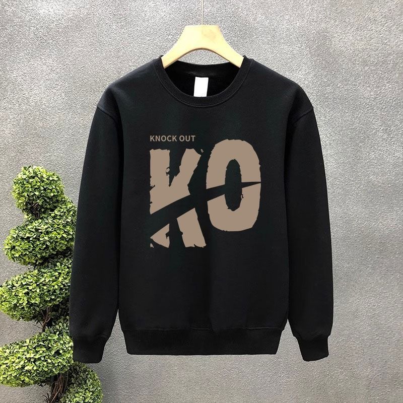 FW25 Matching Couple Cotton Crew Neck Sweatshirt - His & Hers_ecoleips.com