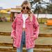 K New Versatile Slimming Retro Classic Loose Denim Jacket Top For Women. No Necklace, Glasses, Or Other Accessories_ecoleips.com