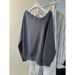 Real Shot Of Foreign Trade Women's Sweatshirt With An Asymmetrical Collar, Thin Style For Spring Autumn, Korean Version,_ecoleips.com