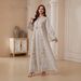 plus Size Women's Embroidered Sequin Robe NC03 New European American Style Muslim Fashion Cross Border Design_ecoleips.com