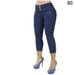 Women's Clothing High-Waisted Slim Fit Stretchy Skinny Jeans For Women Hip Lifting Cropped Pants For Formal & Casual For Women_ecoleips.com