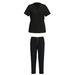 Women's Clothinglothes Quick Drying Nurse Clothes Short Sleeved Hand Washing Clothes Cross Border Clothing Foreign Trade Medical Suit_ecoleips.com