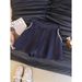 European Linen Embroidered Top And Pants For Women 2025 Summer New Turn-Down Collar Sleeveless Shirt + Shorts Two-Piece_ecoleips.com