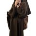 Lazy Feeling Over The Knee Medium And Long Knitted Cardigan Women's Loose Sweet Soft Waxy Gentle Color Sweater Jacket_ecoleips.com