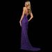Women's Clothing Summer New Women's Wear Celebrity Sexy Sequined Backless Dress Slim Slit Dress Long Skirt_ecoleips.com