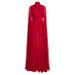Women's Clothing Spot Summer New Star Fashion Elegant Chiffon Pleated Long Skirt Dress Long Dress_ecoleips.com