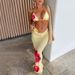 Women's Clothing Summer New Bikini Lace Swimsuit Bikini Three Piece Print Sexy Suit_ecoleips.com