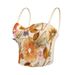Women's Clothing Pink Floral Embroidered Fishbone Bra Sexy Inner Bra With Coasters High End Atmosphere_ecoleips.com